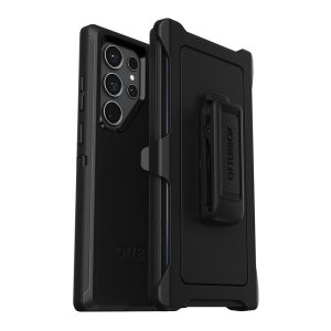 OtterBox Case for Samsung S23 Ultra Defender DROP+, Black