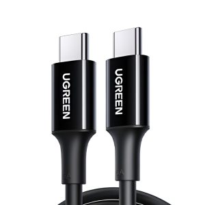 UGREEN Cable Type-C 2.0 to Type-C 2.0, 5A/100W, 1M, Black | US300