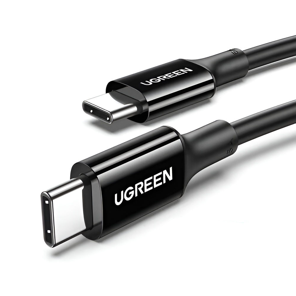 UGREEN Cable Type-C 2.0 to Type-C 2.0, 5A/100W, 1M, Black | US300 - Image 2