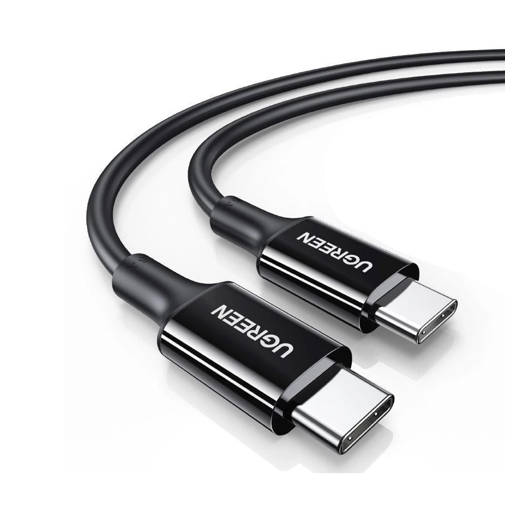 UGREEN Cable Type-C 2.0 to Type-C 2.0, 5A/100W, 1M, Black | US300 - Image 3