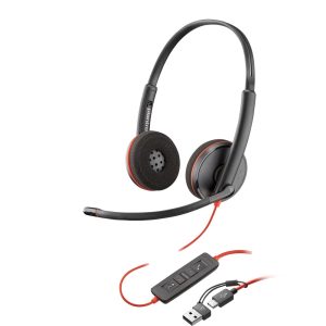 Plantronics Blackwire C3220 Headset USB-A, Black