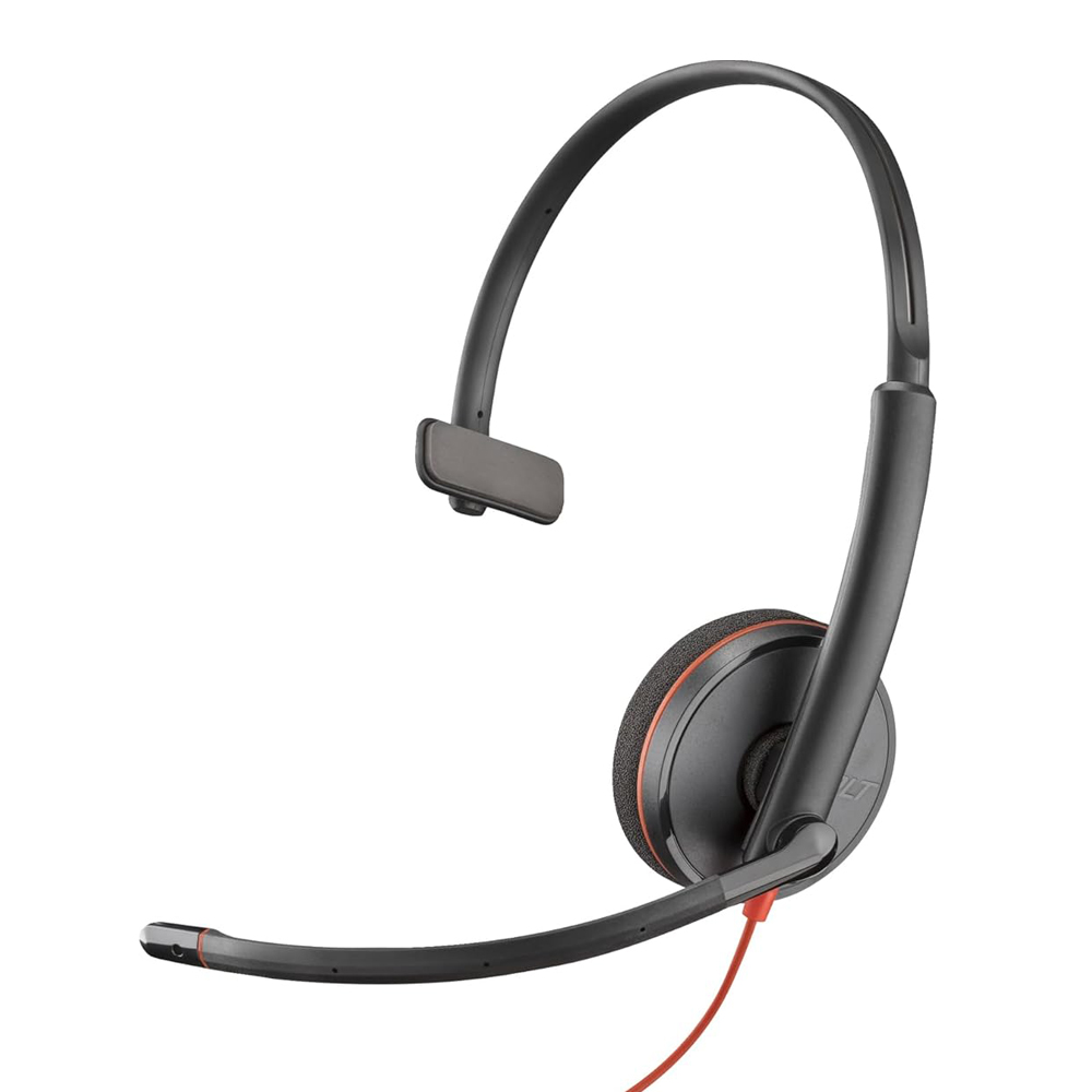 Poly Headset Blackwire C3210 Mono USB-C/A - Image 2