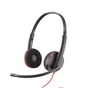 Plantronics Blackwire C3220 Headset USB-C, Black
