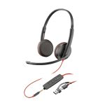 Plantronics Blackwire C3225 Headset USB-C, Black