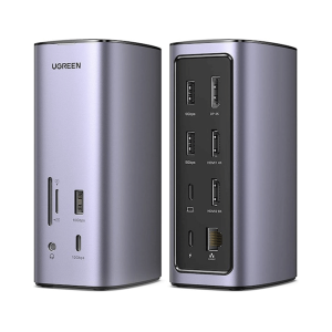 UGREEN Multifunctional Docking Station 100W (13-in-1) CM555, Grey