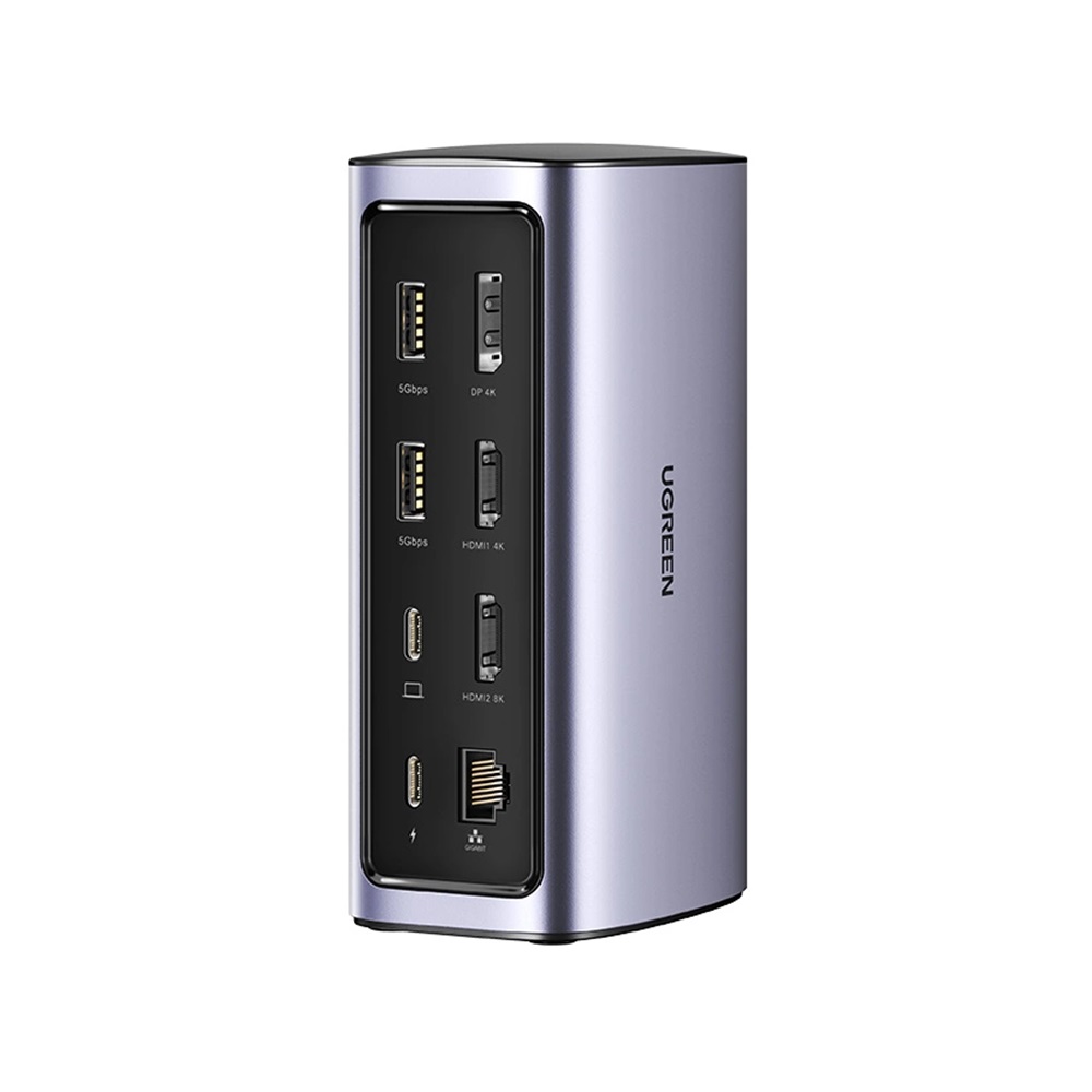 UGREEN Multifunctional Docking Station 100W (13-in-1) CM555, Grey - Image 2
