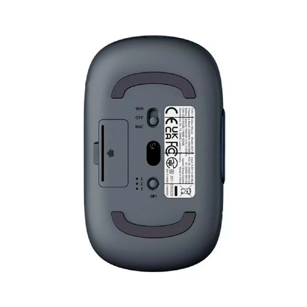 UGREEN Mouse Wireless FUN+ MU102 2.4G+BT Type-C, Blue - Image 3