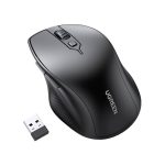 UGREEN Mouse Wireless Optical 4000dpi Silent MU006, Black