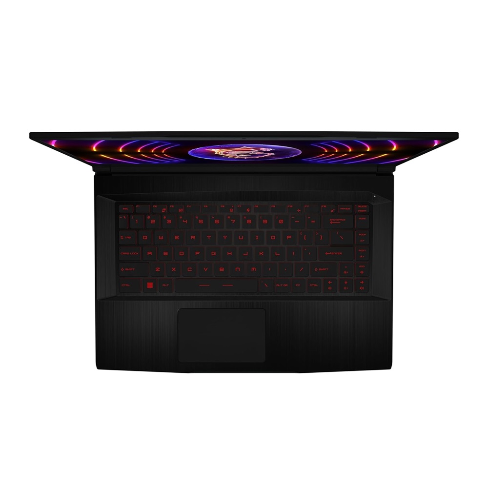 MSI Gaming 15.6'' GF63 Thin 11UCX, FHD 144Hz, Core i7-11800H (24M Cache, up to 4.60 GHz), 16GB DDR4, 512GB SSD, GeForce RTX 2050 4GB, Black - Image 2