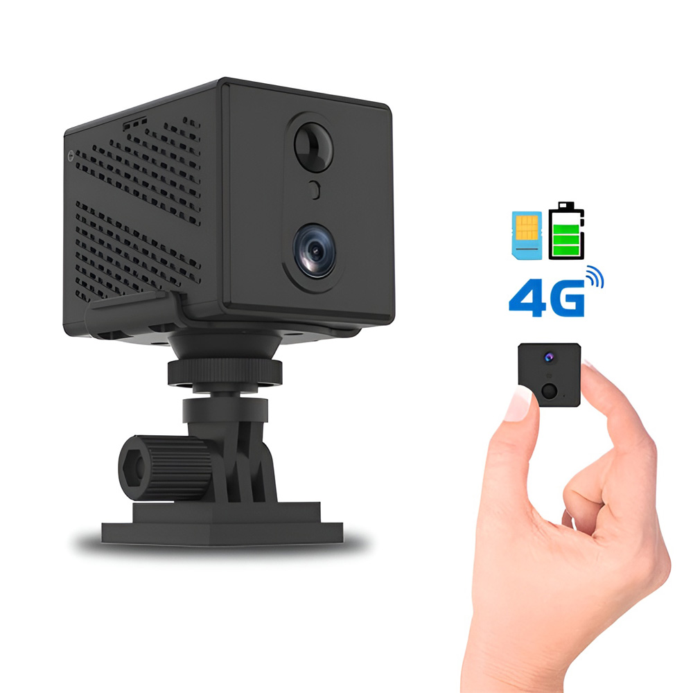 O-KAM Mini 4G Security Camera Built-in 3000mAh 1080P, App O-KAM, Black - Image 4