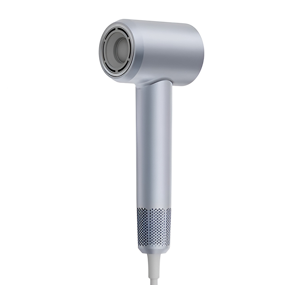 Infly Ionic Hair Dryer with Led display 1500W, 22m/s, 110 000 RPM, Blue/Grey - Image 2
