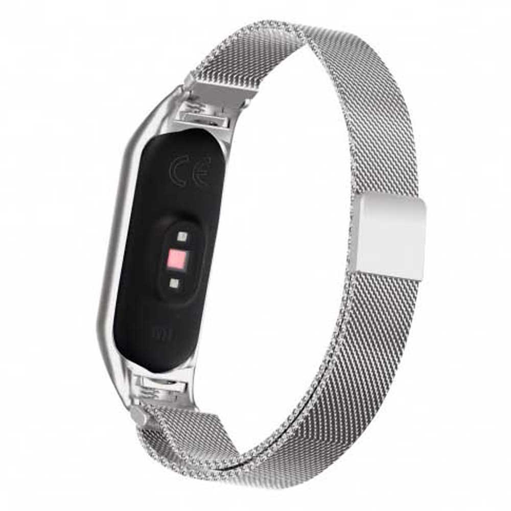 Strap Metal Mi Band 5 Silver - Image 3