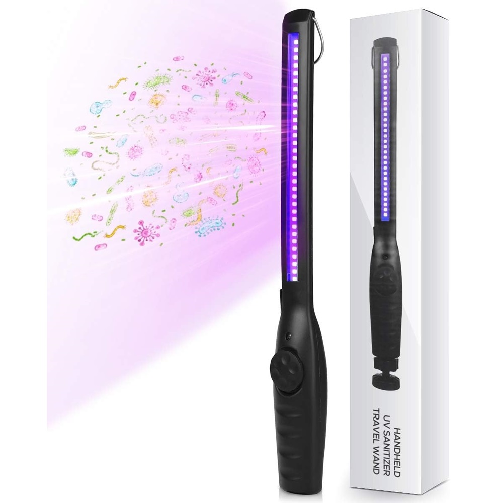 Portable Desinfection UV Lamp Black - Image 2