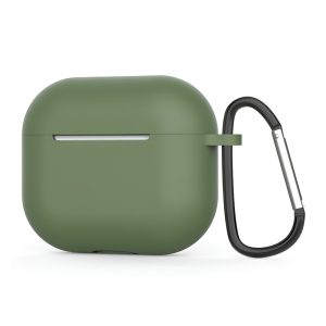Helmet Case Silicone Airpods Pro, Pine Green