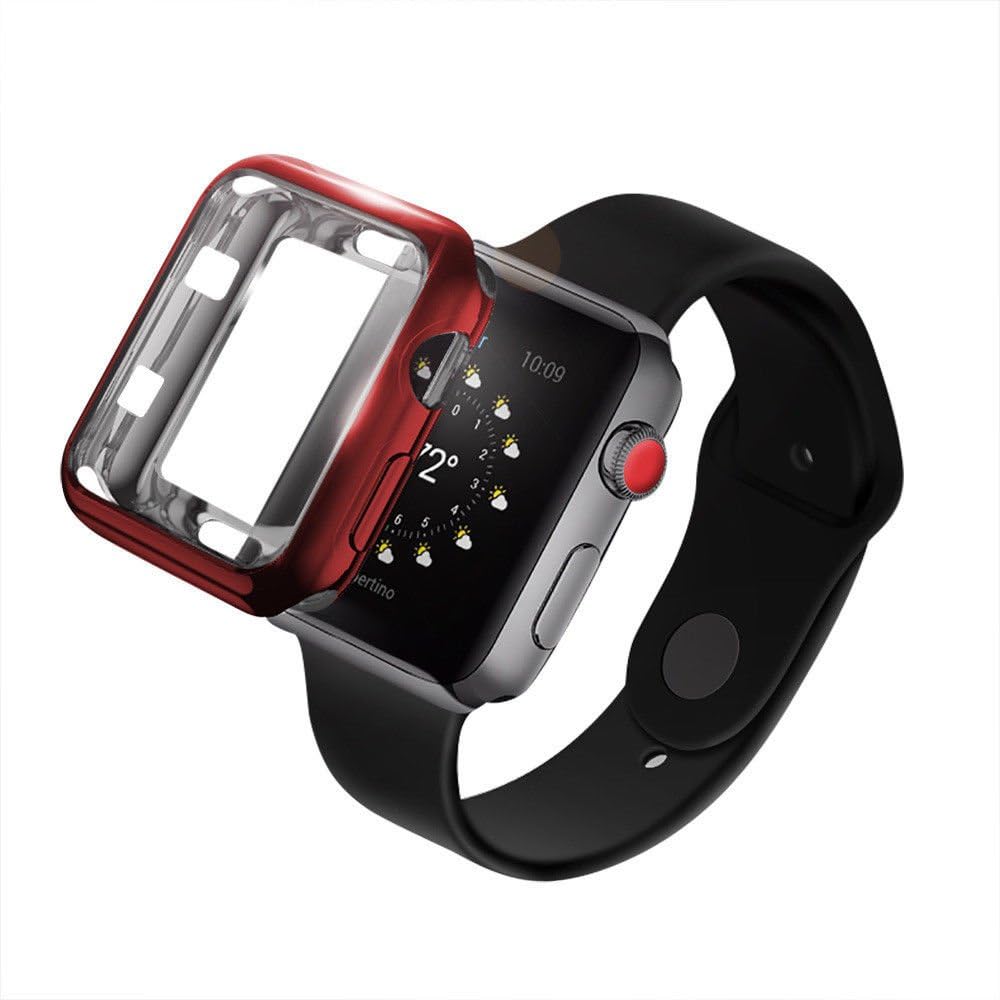 Apple Watch Electroplated case TPU 40 mm Red - Image 2