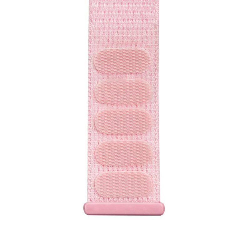Apple Watch Nylon Loop Strap 38/40/41mm Pink - Image 3
