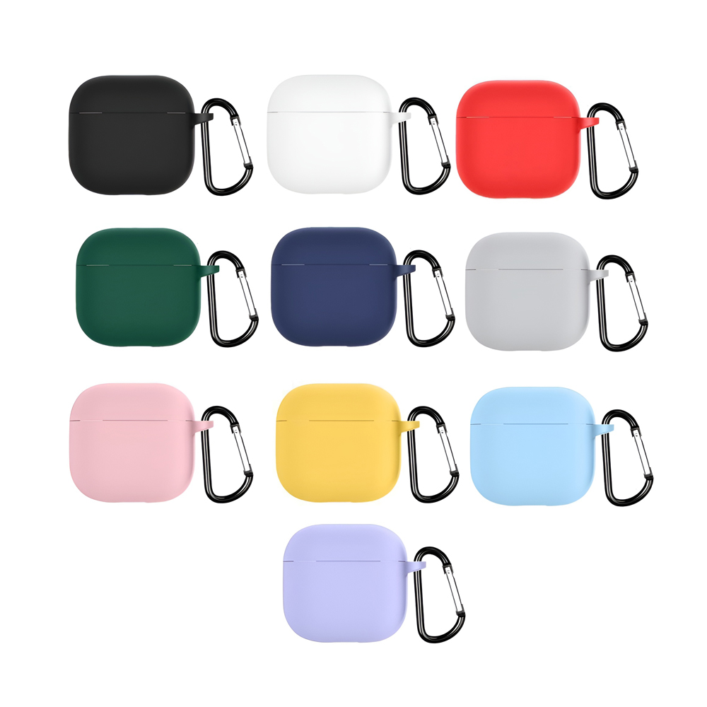 Airpods Case Silicone with Hang, Mixed Colors - Image 2