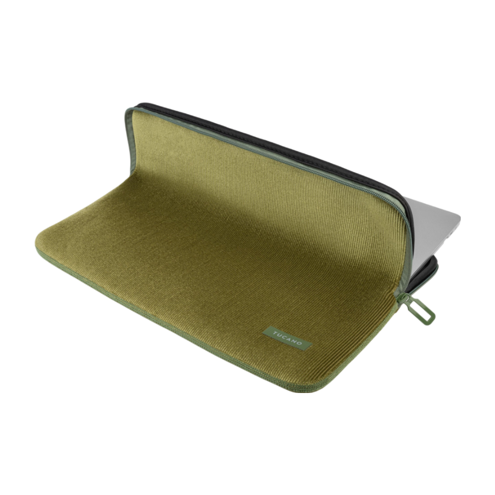 Tucano Sleeve Velluto up to 16.0", Green - Image 3