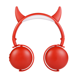 Keeka On-Ear Headphones with MIC Bluetooth BH-S521, Red