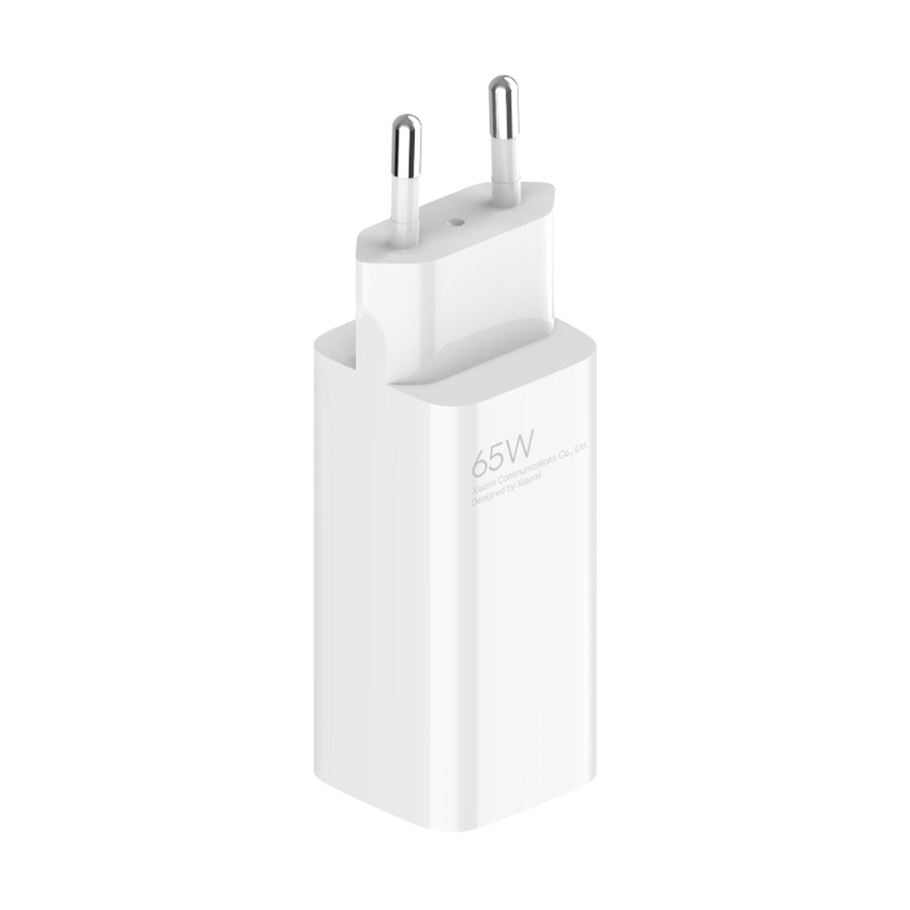 Xiaomi Mi GaN Charger (Type-A + Type-C) 65W, White - Image 2