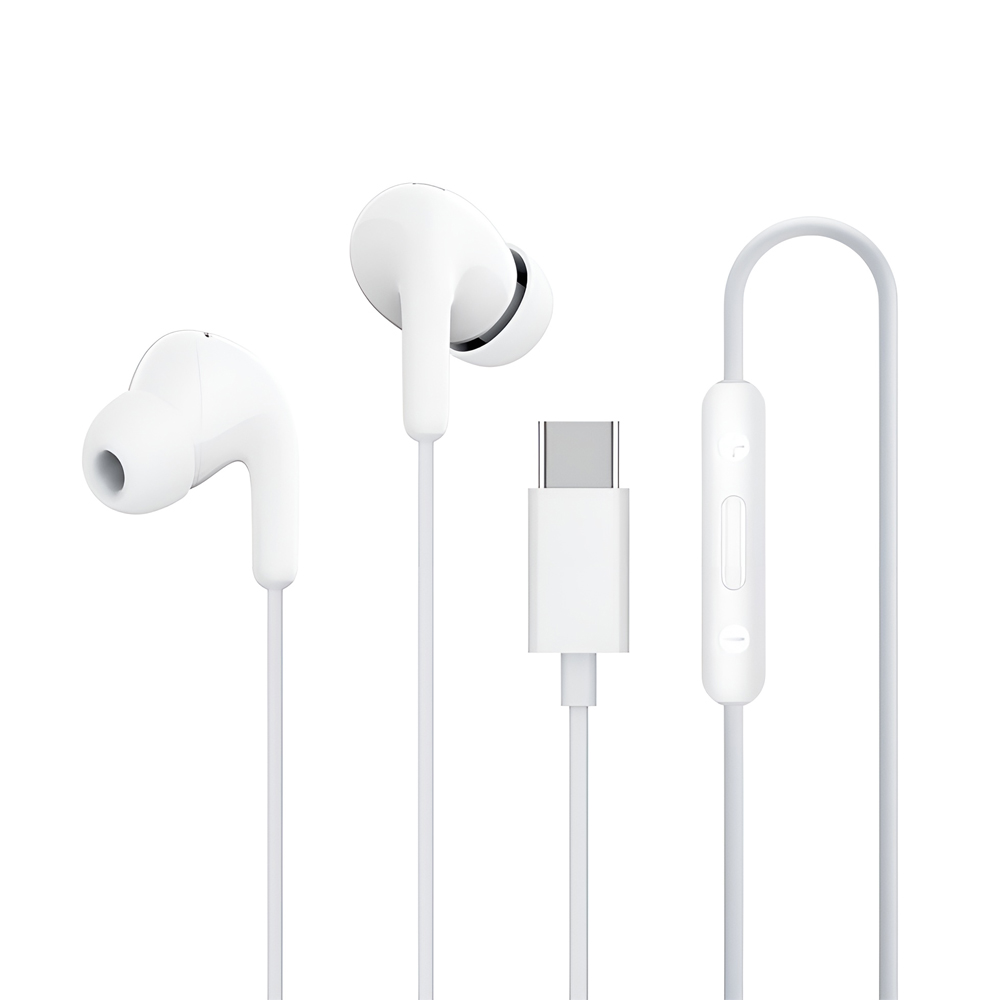 Xiaomi Earphones Type-C, White - Image 2