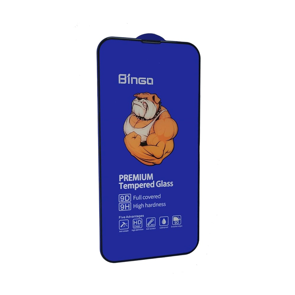 Bingo Diamond Glass HD+ Full Glue iPhone 13 Pro, Black