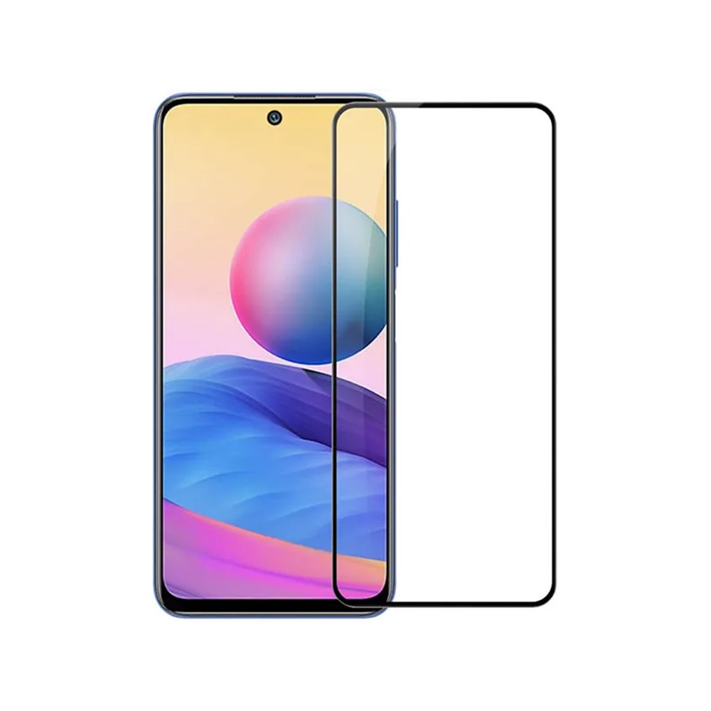 Bingo Diamond Glass HD+ Full Glue Xiaomi Redmi Note 10 4G, Black