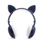 Keeka On-Ear Headphones with MIC Bluetooth BK1, Dark Blue