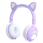 Keeka On-Ear Headphones with MIC Bluetooth BK1, Violet