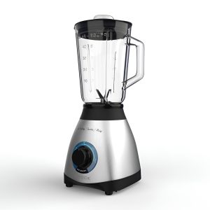 BROCK Blender BL 1502 SS, 1.5L, Glass Jar, Stainless Steel Base, 500W