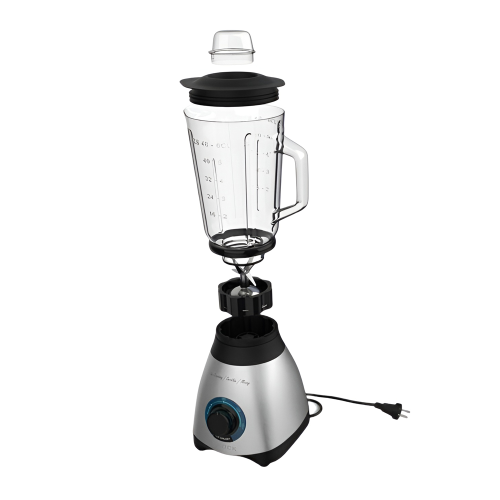 BROCK Blender BL 1502 SS, 1.5L, Glass Jar, Stainless Steel Base, 500W - Image 3