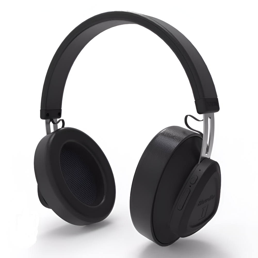 Bluedio Headphones On-Ear TM, Black - Image 2