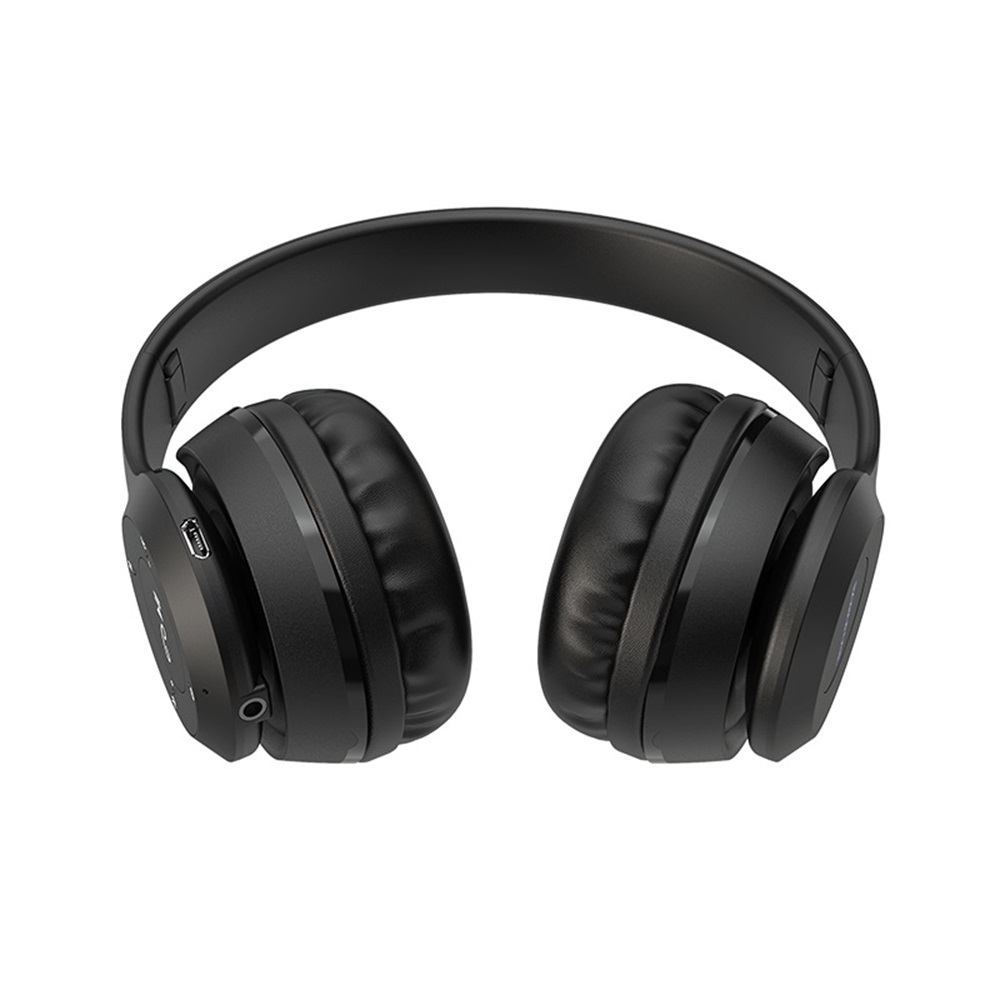 Borofone On-Ear Headphones with MIC Bluetooth BO4 Charming, Black - Image 2