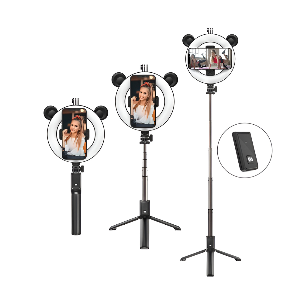 BOROFONE Tripod Wireless BY6 PerfectPic, Black - Image 3