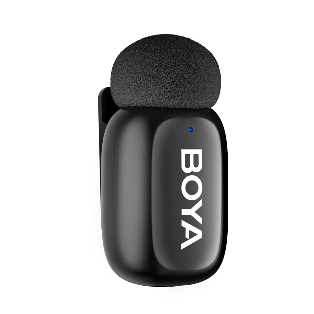 Boya Wireless Microphone Mini 14 2.4GHz Type-C Connector, Black - Image 2