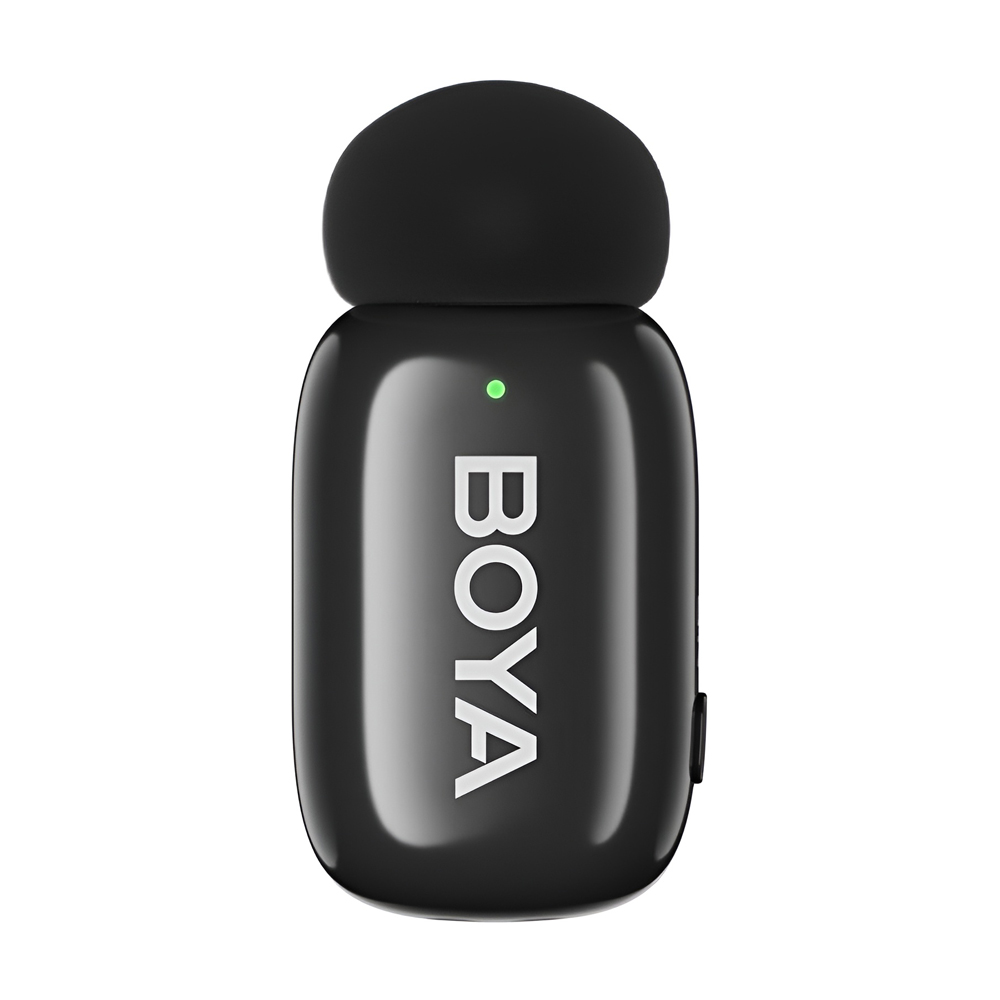 Boya Wireless Microphone Mini 15 2.4GHz Lightning Connector, Black - Image 2