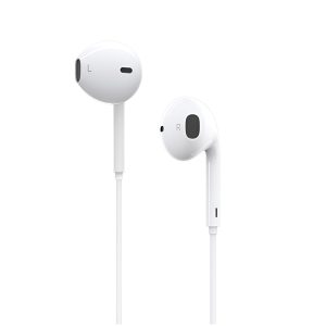 Borofone Earphones Lightning with Mic Original Series BM32, White