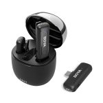 Boya Wireless Microphone 2.4GHz Dual-Channel System with Charging Case (BY-WM3T-U2), Type-C Jack, Black