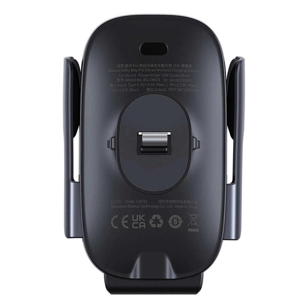 Baseus Car Holder Wireless Milky Way Pro Air Vent 15W, Black - Image 3
