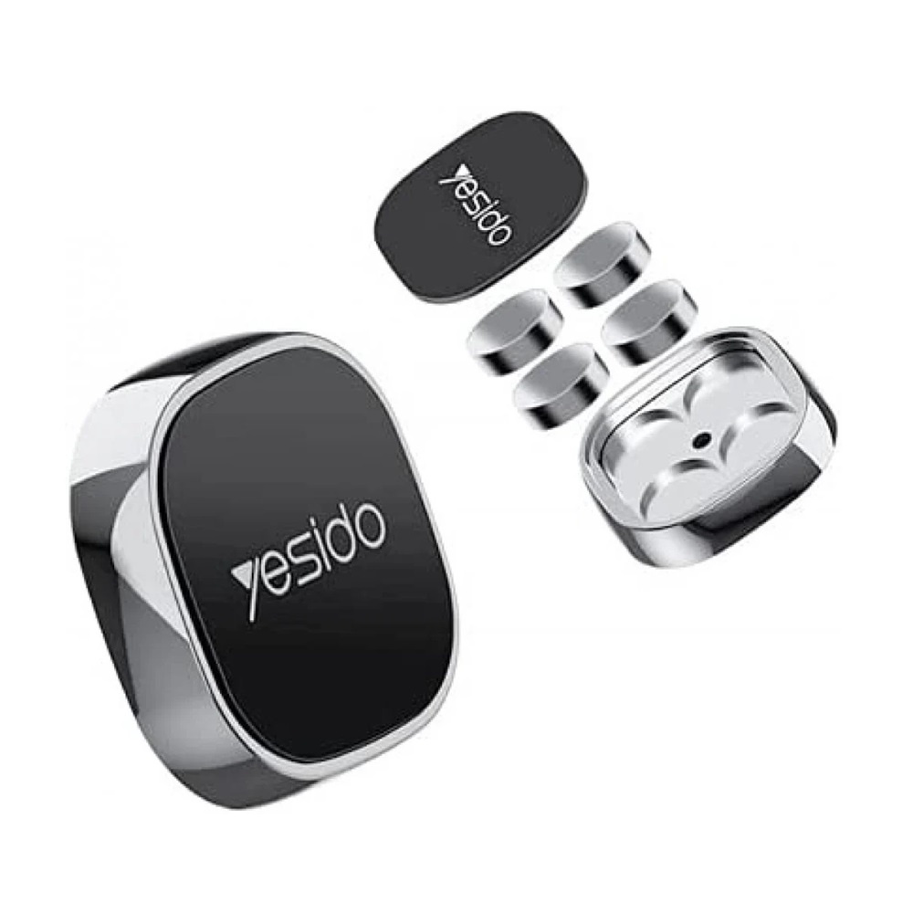Yesido Car Holder Mini Magnetic Glue Type, Black - Image 2