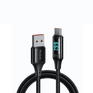 Mcdodo Cable USB to Type-C Digital HD 100W 6A 1.2m, Black