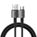 Mcdodo Cable Prism Series USB-A to Type-C 6A 100W 1.2m, Black