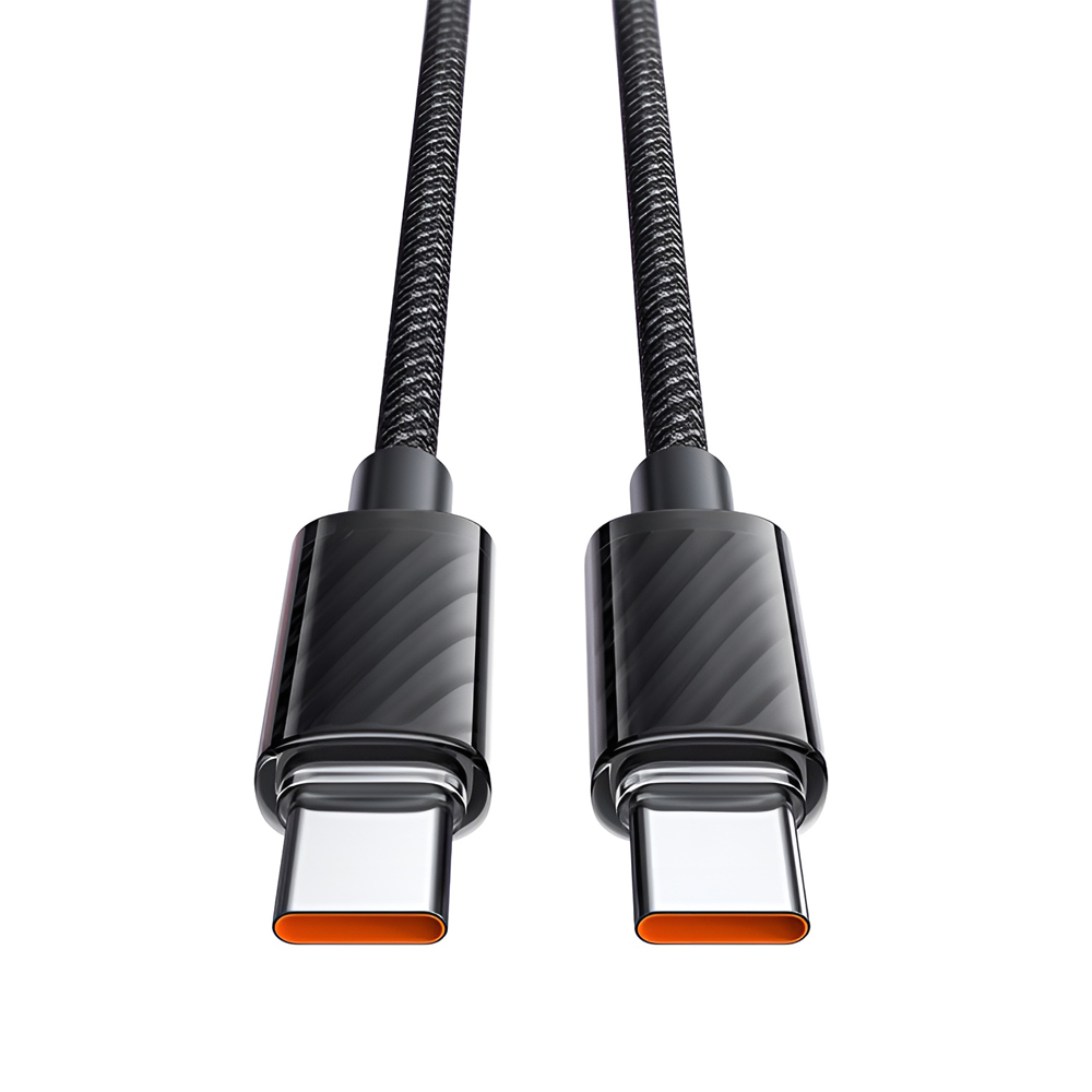 Mcdodo Cable Dichromatic Series Type-C to Type-C 5A 100W 1.2m, Black - Image 3