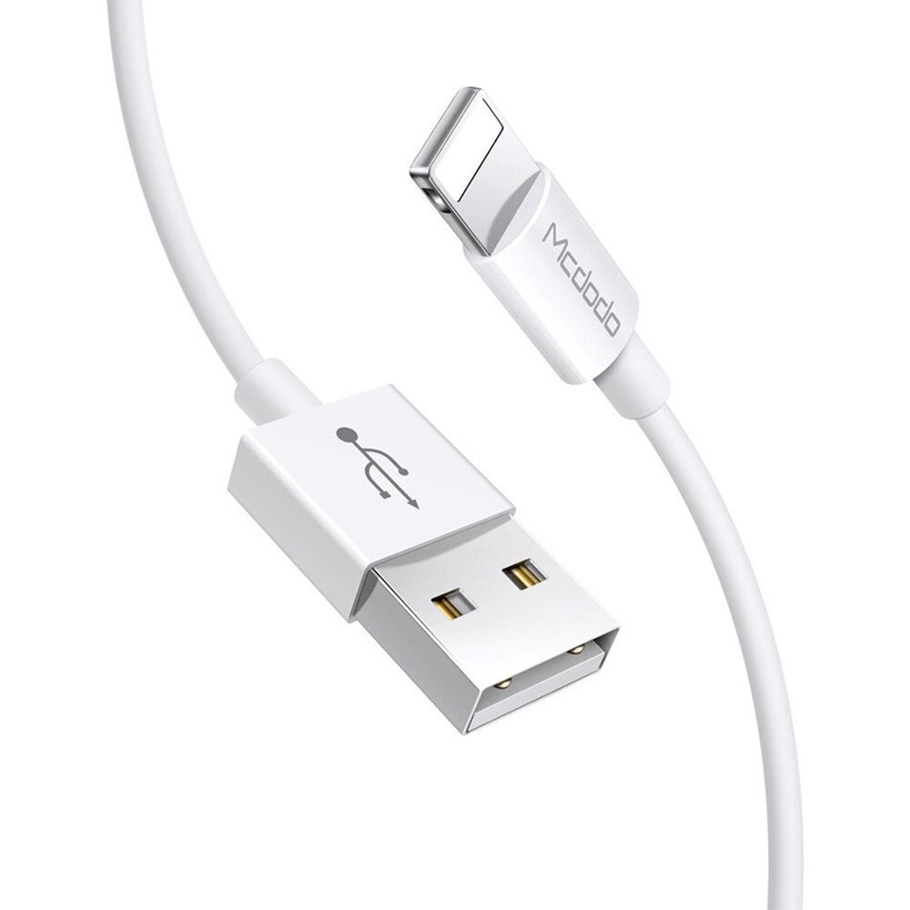 Mcdodo Cable USB to Lightning Element 1m, White - Image 2