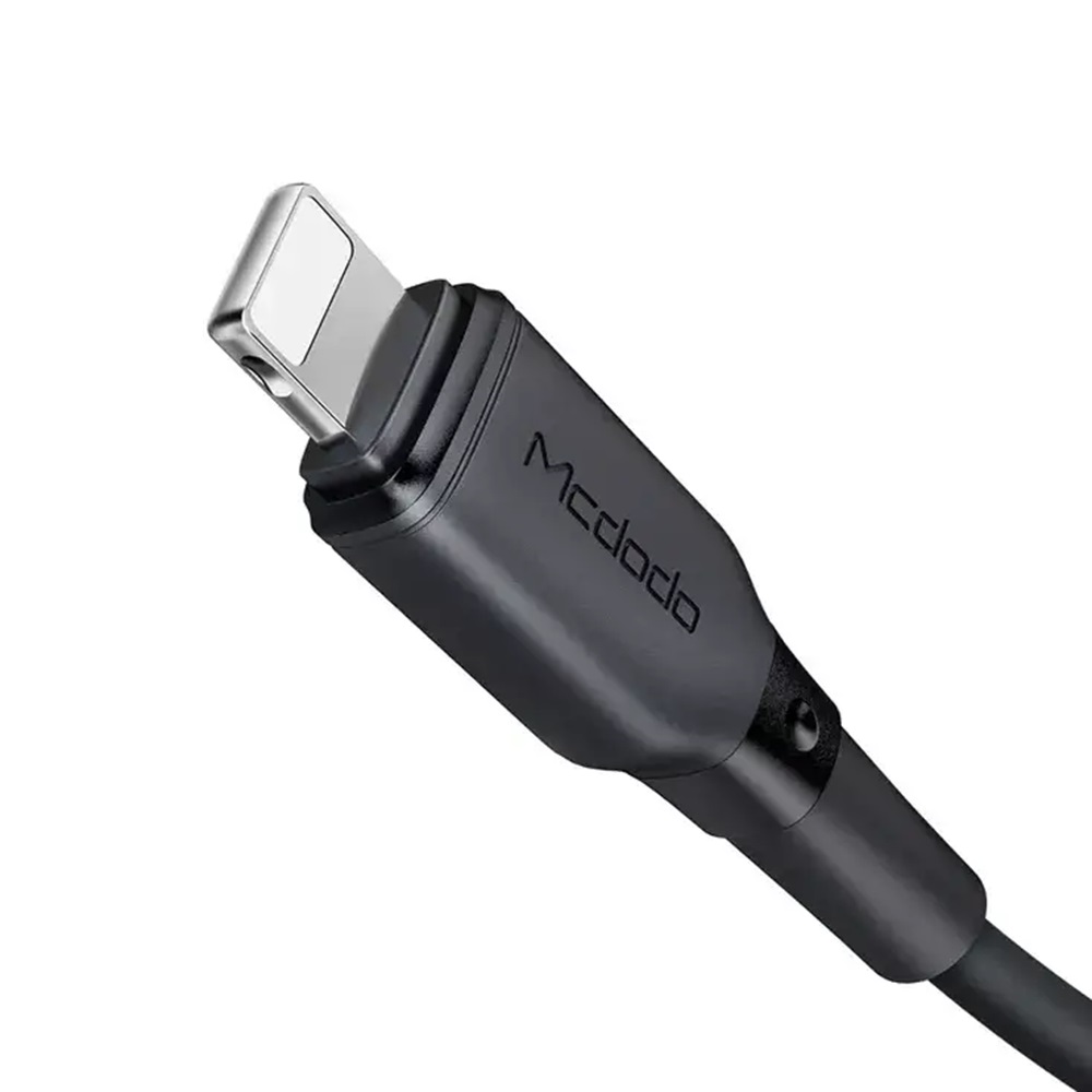 Mcdodo Cable Type-C to Lightning 1.2m 3A 36W, Black - Image 2
