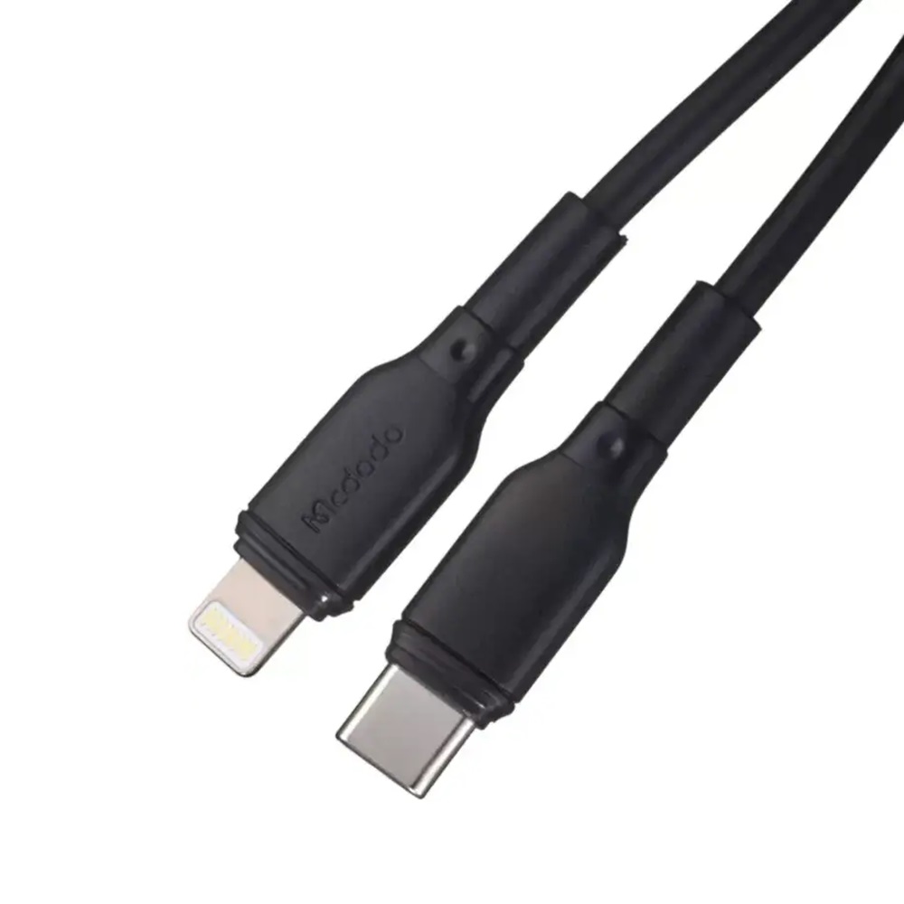 Mcdodo Cable Type-C to Lightning 1.2m 3A 36W, Black - Image 3