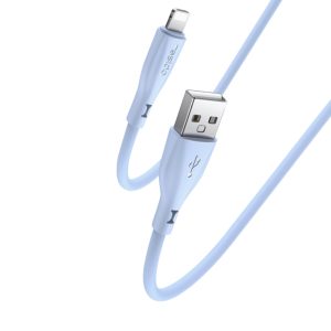 Yesido Cable Liquid Silicone Series USB-A to Type-C 18W 2A 1m, Blue