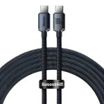Baseus Cable Type-C to Type-C 100W 1.2m Crystal Shine Series, Black