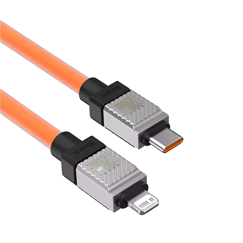 Baseus Cable CoolPlay Series Type-C to Lightning 3A 20W 2m, Orange - Image 3