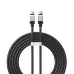 Baseus Cable CoolPlay Series Type-C to Type-C 5A 100W 2m, Black (Damaged Boxes)